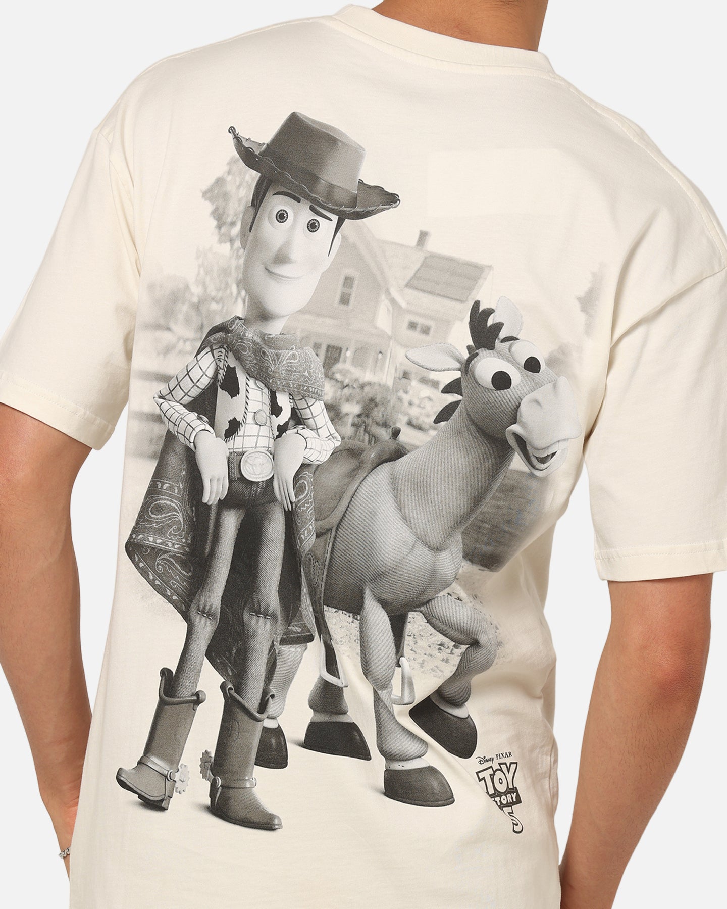 73Studio Disney Pixar Toy Story Woody And Bullseye T-Shirt Off White