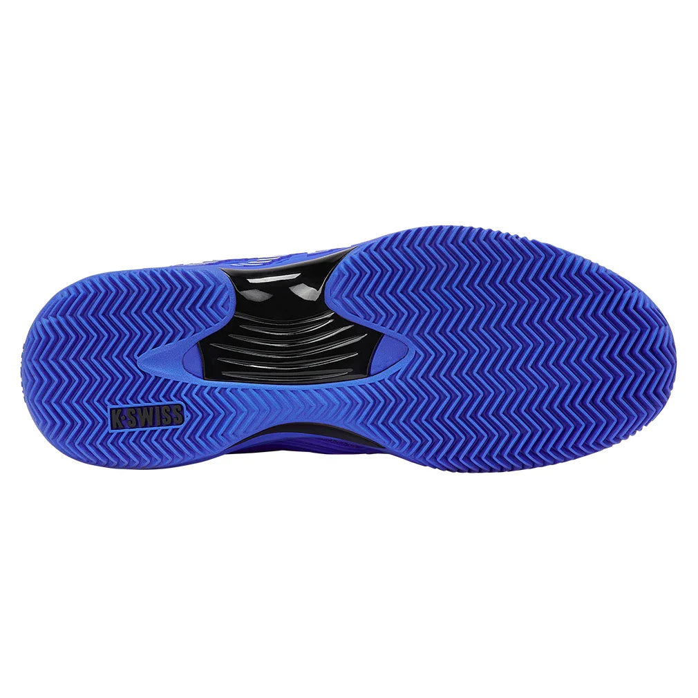 Men's Hypercourt Express 3 Clay Tennis Shoes Dazzling Blue and Black