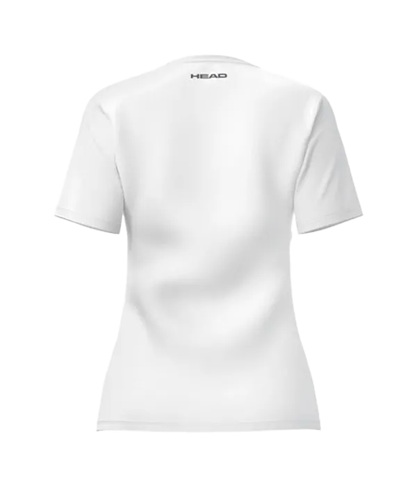 Camiseta HEAD Club 25 Tech Mujer White 2025