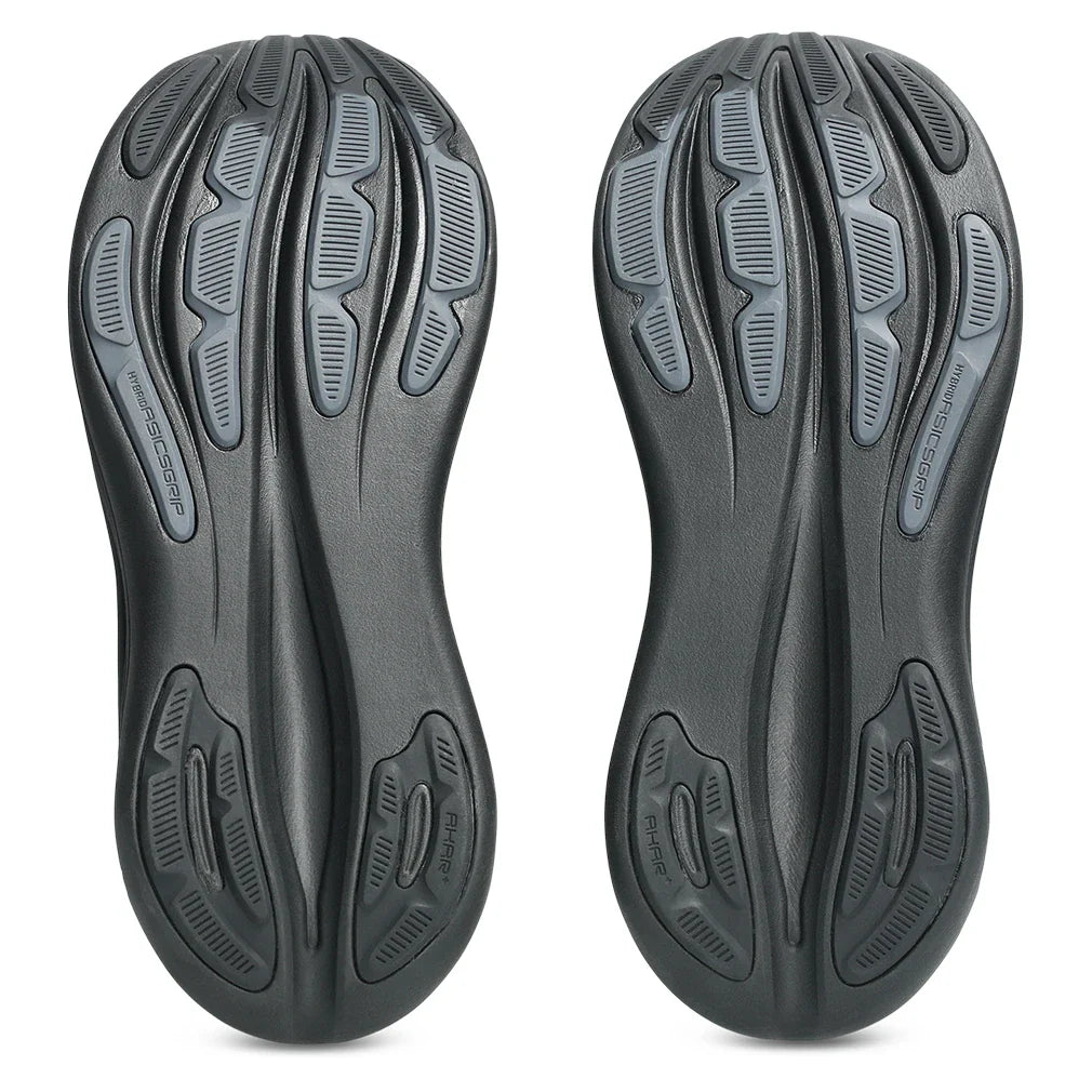Women's Gel-Nimbus 28 Running Shoes Black and Graphite Grey