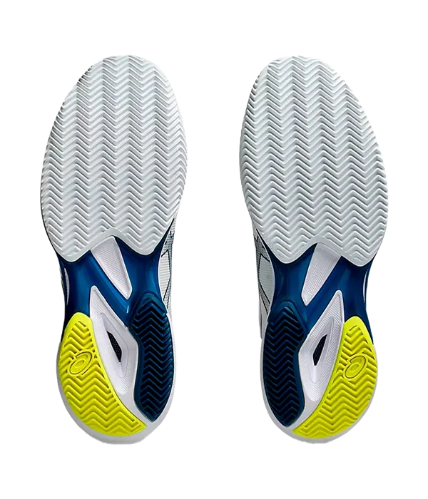 Padel Shoes Asics Solution Speed FF 3 Clay White/Mako Blue