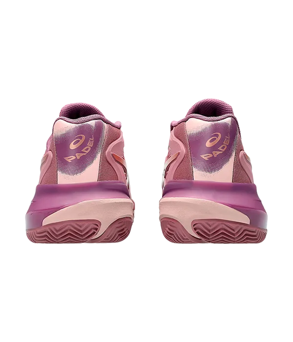 Padel Shoes Asics Gel-Resolution X Padel Mujer Purple Oxide/Rose Gold 2025