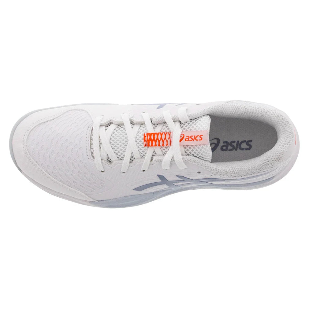 Juniors' GEL-Resolution X GS Tennis Shoes White and Grey Blue