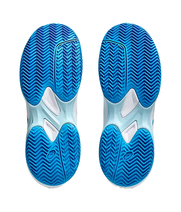 Padel Shoes Asics Gel-Game GS Clay/OC Kids White/Blue Coast