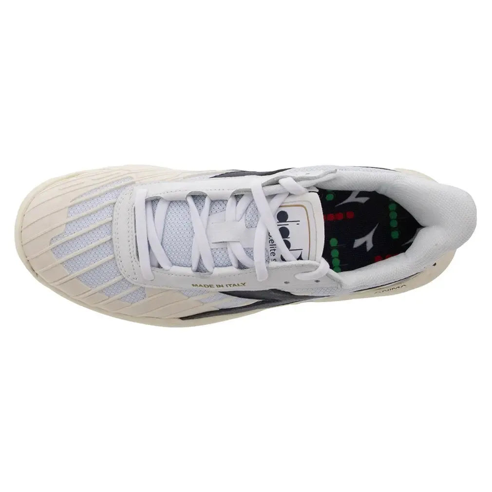 B. Elite Star Tennis Shoes White and Blue Corsair