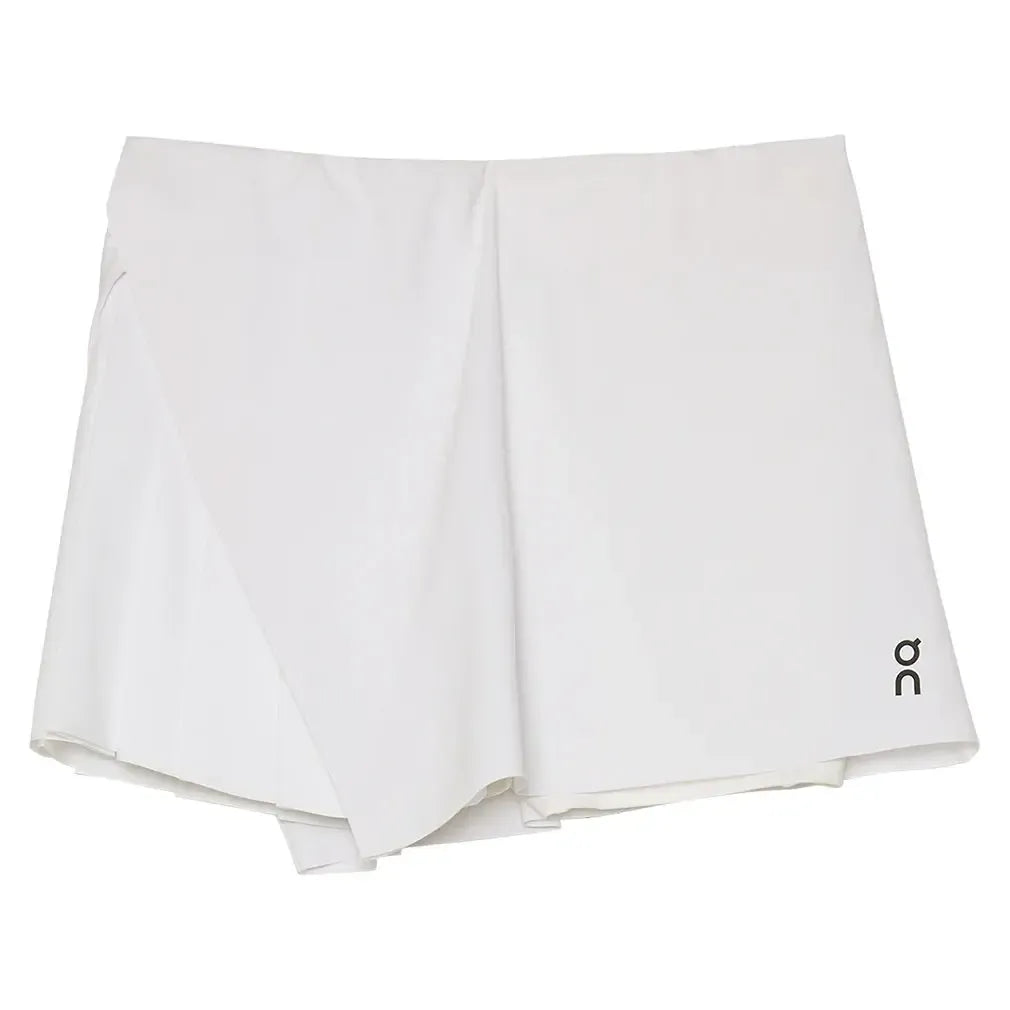 Women's Court Side Pleat Tennis Skort White