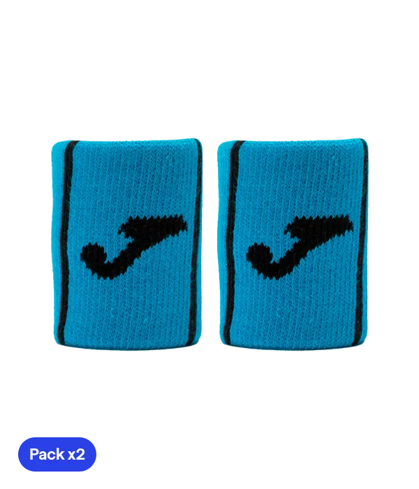 Wristband Joma Game Corta Azul (Pack x2)