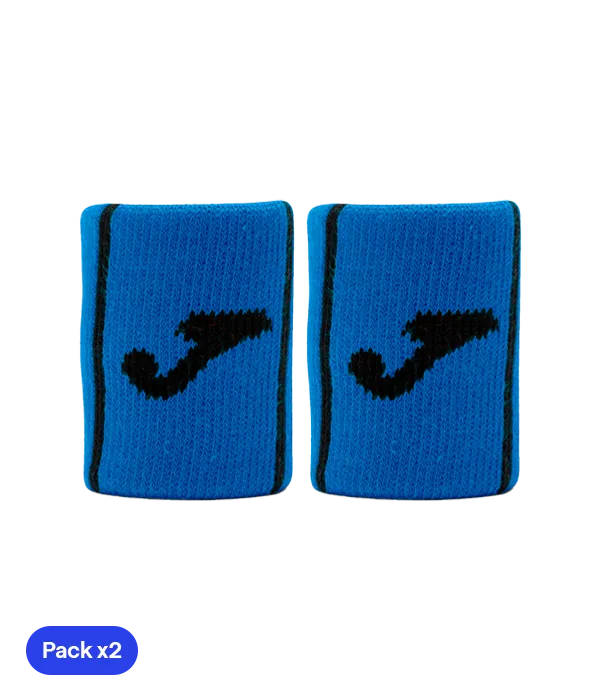 Wristband Joma Game Cortas Azul Oscuro (Pack x2)