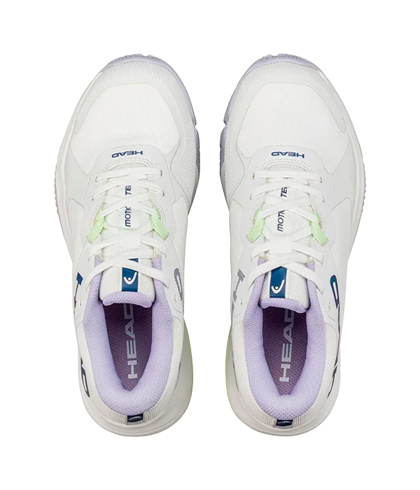 Padel Shoes HEAD Motion Team Padel Mujer White/Lavender 2025
