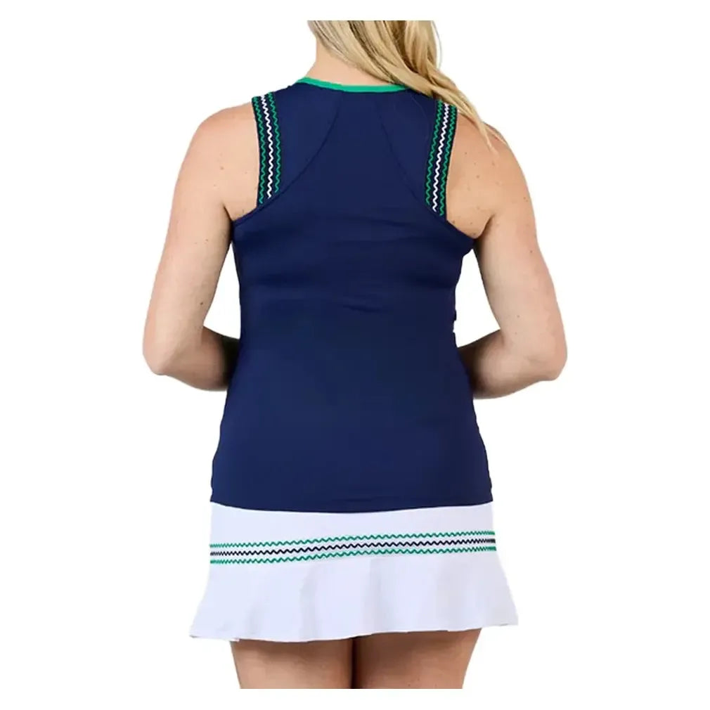 Women's Tennis Tank Navy