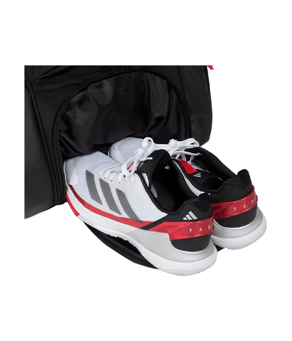 Padel Bag Adidas Multigame Negro/Rojo 3.4 Ale Galán 2025
