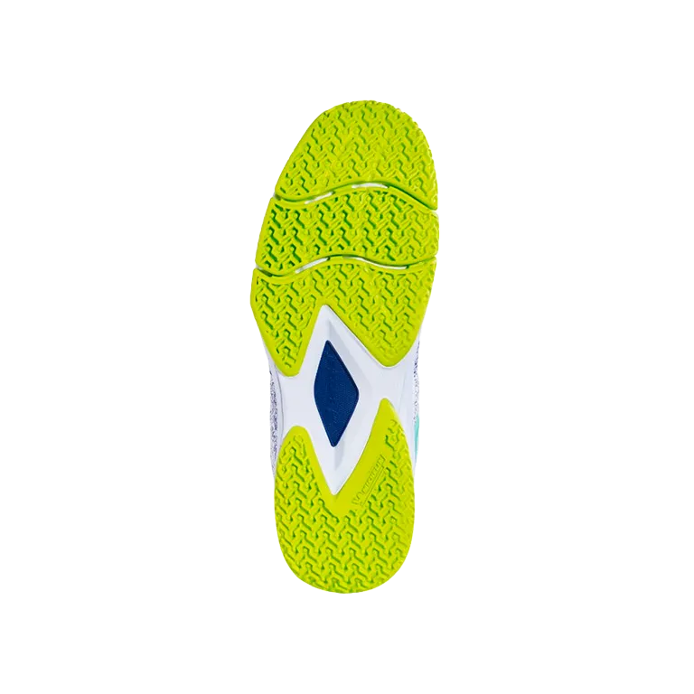 Padel Shoes Babolat Sensa Mujer White/Spring Bud