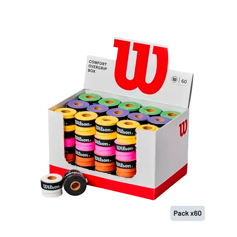 Tambor Overgrips Wilson Lisos Multicolor (x60)