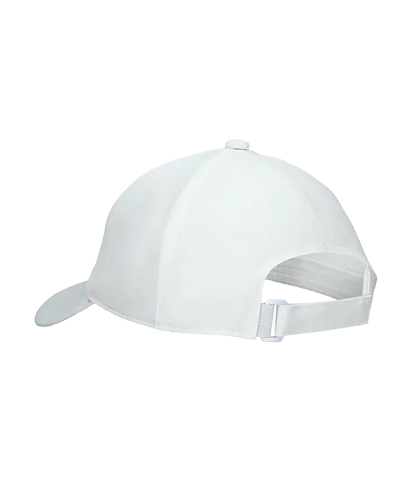 Cap Asics Logo grande Performance Blanca 2025