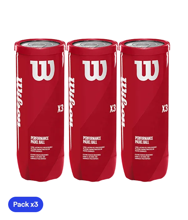 Balls Wilson Padel (Pack x3)
