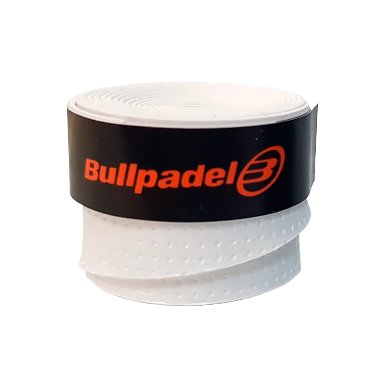 Tambor Overgrips Bullpadel GB1201 Perforados Negro/White (x50)