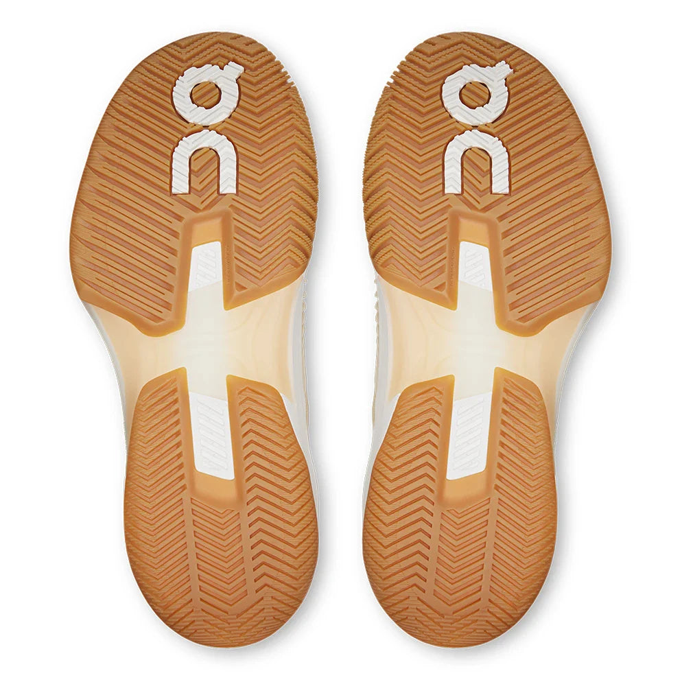 Women's THE ROGER Pro Fire Tennis Shoes Ivory and Sand