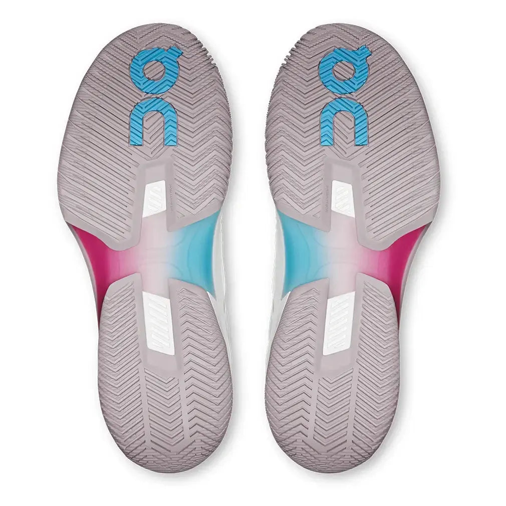 Women's THE ROGER Pro Fire Tennis Shoes White and Pink