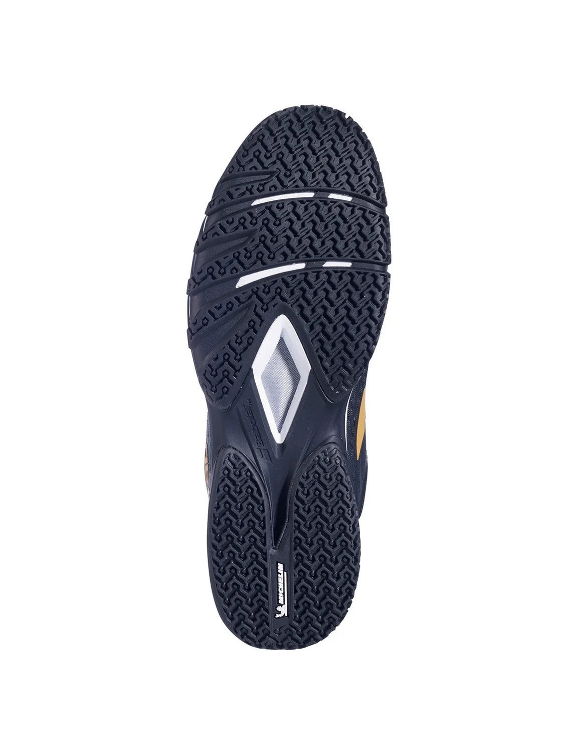 Babolat Premura 3 Men Padel Shoes | Black & Gold