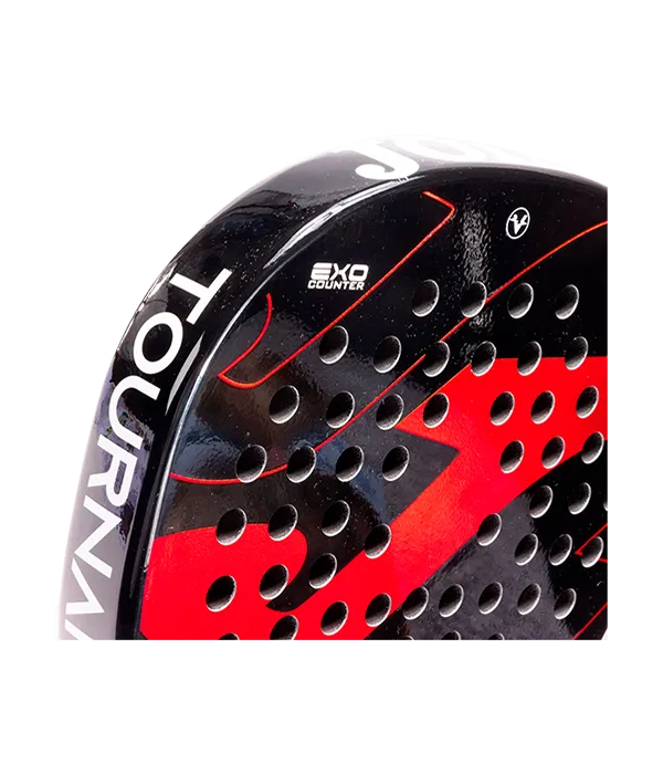 Joma Tournament Flex Negro/Rojo 2025 Padel Racket