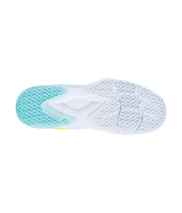 Padel Shoes Babolat Sensa Blue/Sulphur Spring Mujer