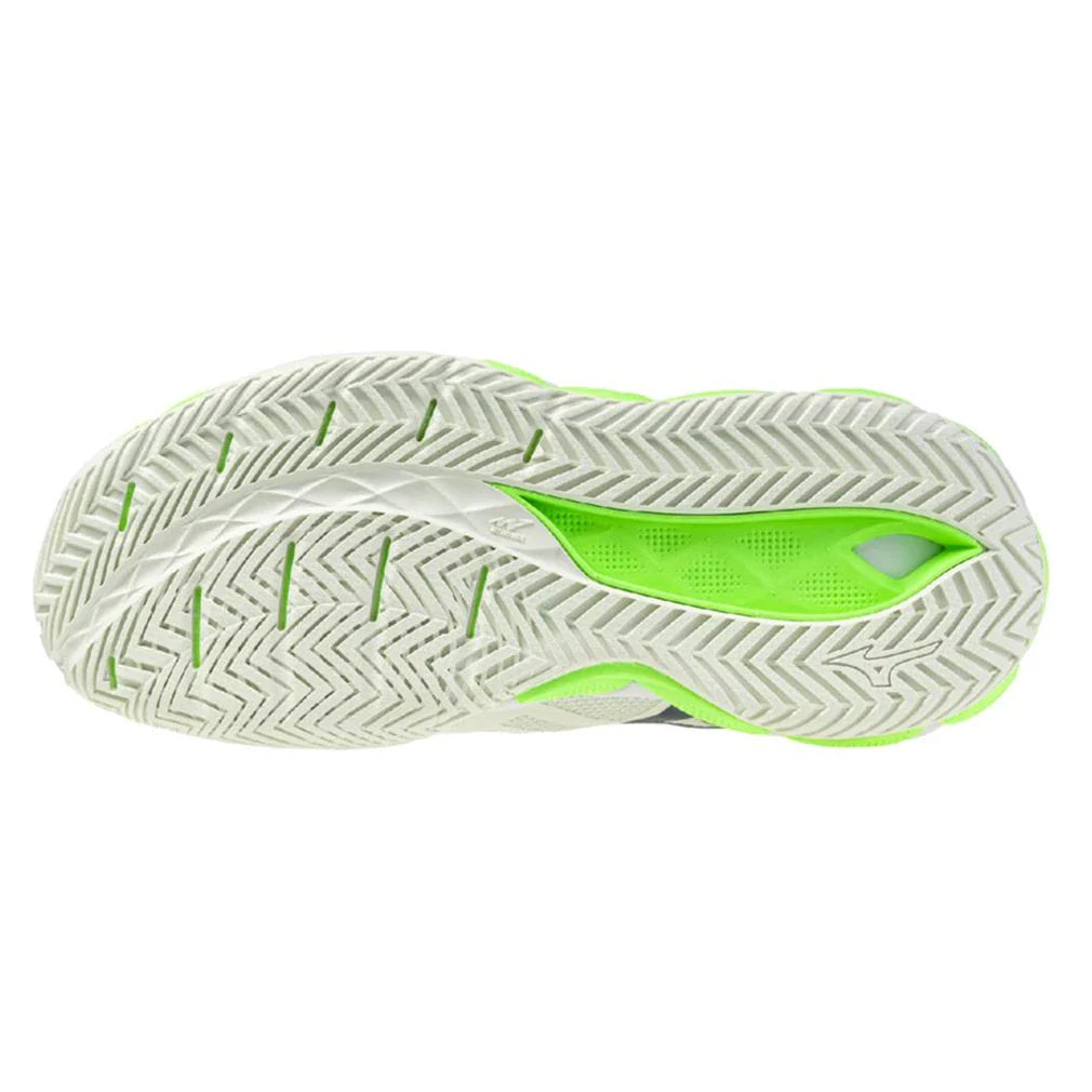Women's Wave Enforce Tour 2 AC Tennis Shoes Phantom Green and Glowing Apple