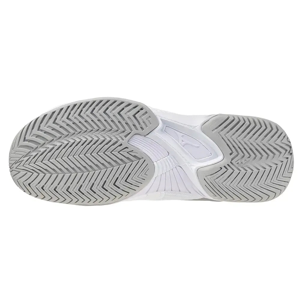 Women's Wave Exceed Court AC Tennis Shoes White and Ultimate Grey