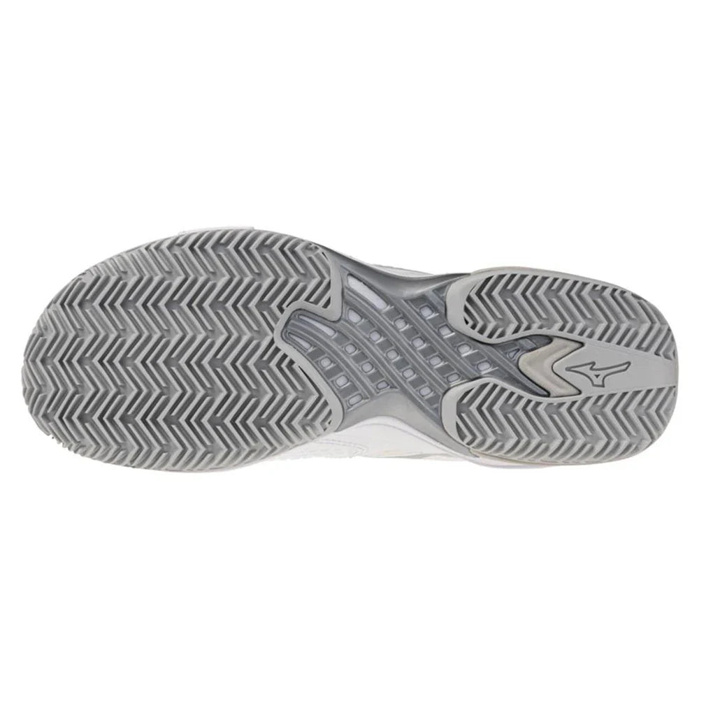 Women's Wave Exceed Tour 7 Clay Court Tennis Shoes White and Harbor Mist