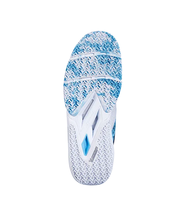 Padel Shoes Babolat Movea 2 White/Cyan Blue 2025