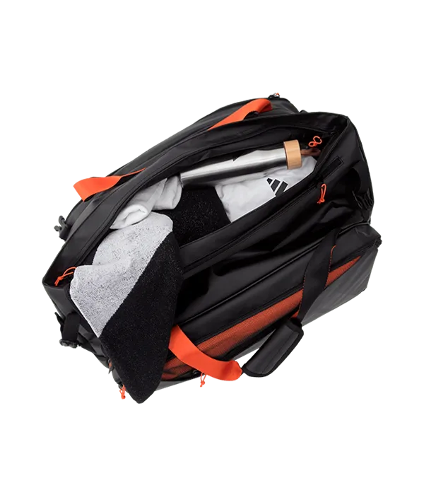 Padel Bag Adidas Multigame Negro/Naranja 3.4 2025