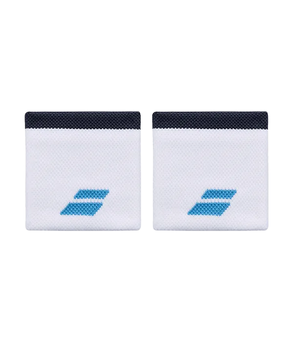 Wristband Babolat Logo White/Drive Blue