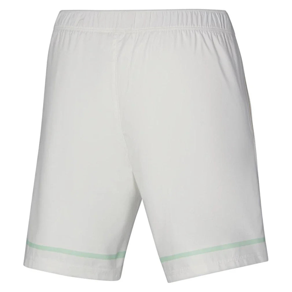 Men's 8 Inch Flex Tennis Shorts White