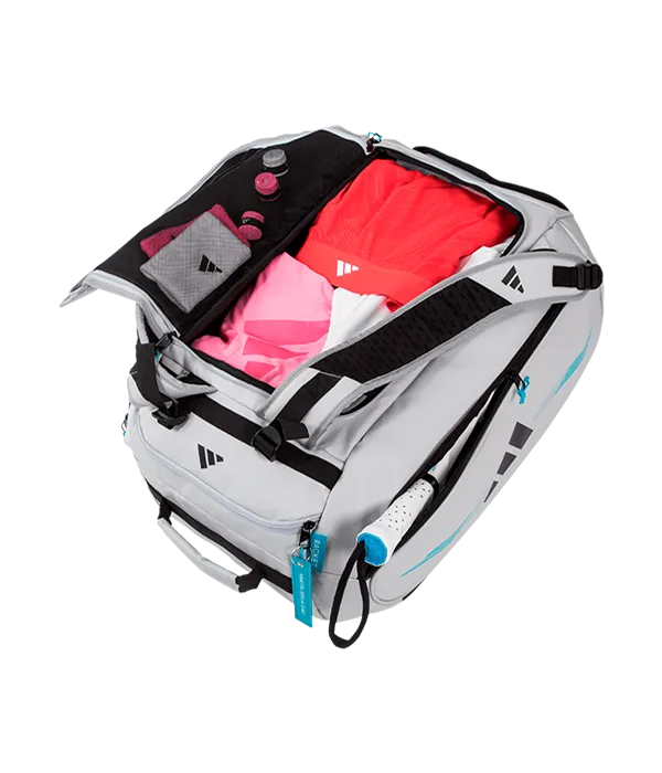 Padel Bag Adidas Protour Blanco/Azul Martita Ortega 3.4 2025