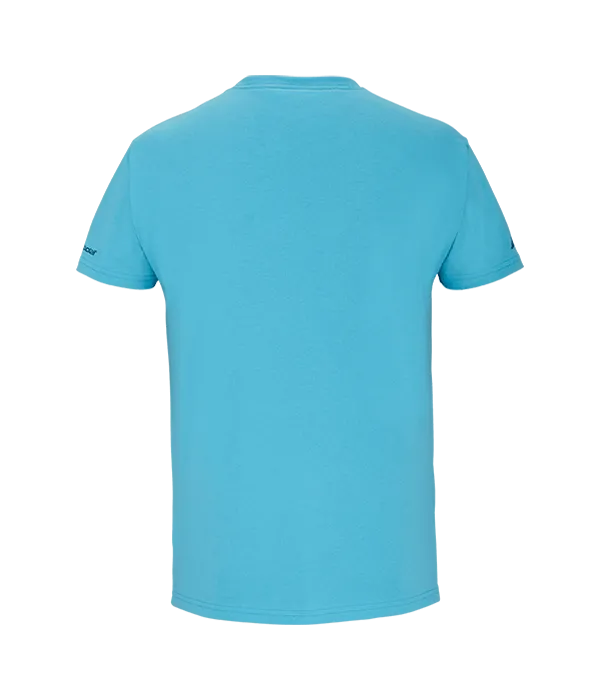 Camiseta Babolat Algodon Cyan 2025 J. Lebron