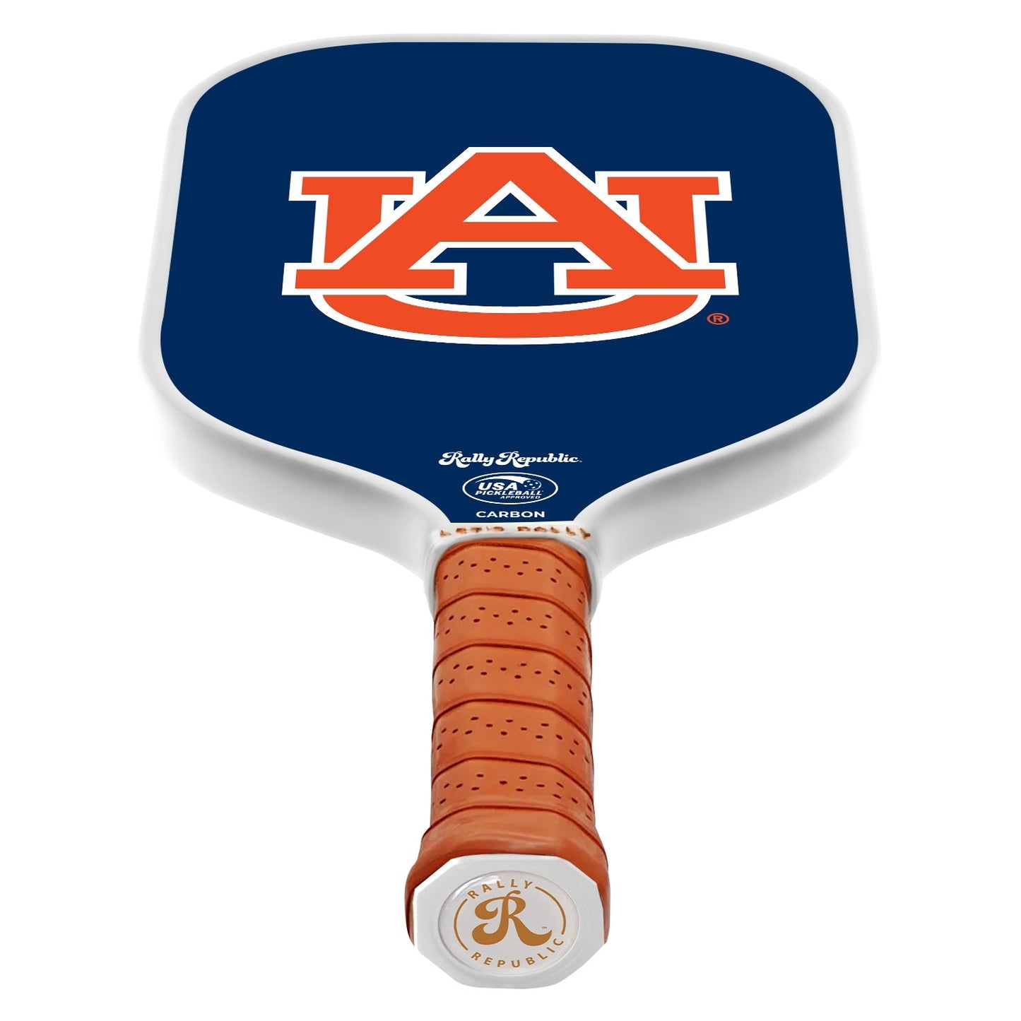 Rally Republic PIckleball Paddle - Auburn Tigers Blue AU Logo