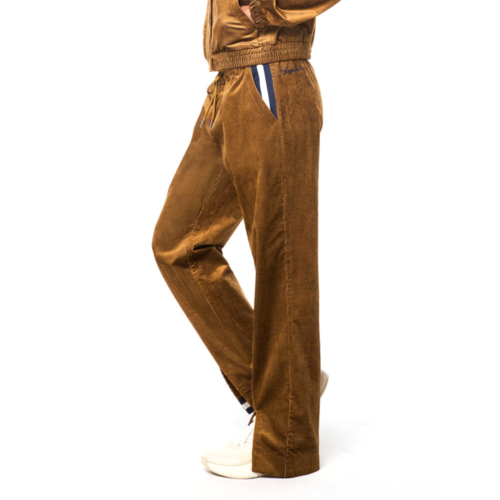 Sergio Tacchini Women's Cordurato Track Pant | Bronze Brown