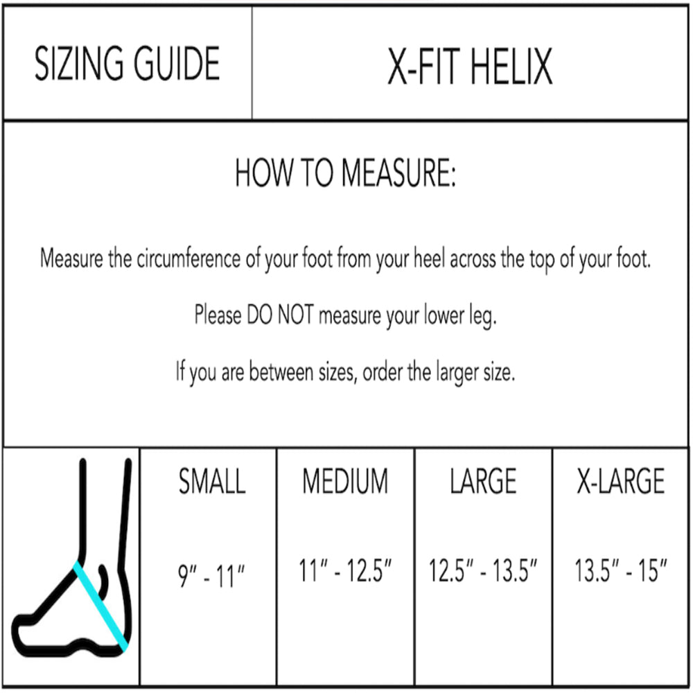 Body Helix X-Fit Ankle Compression Sleeve