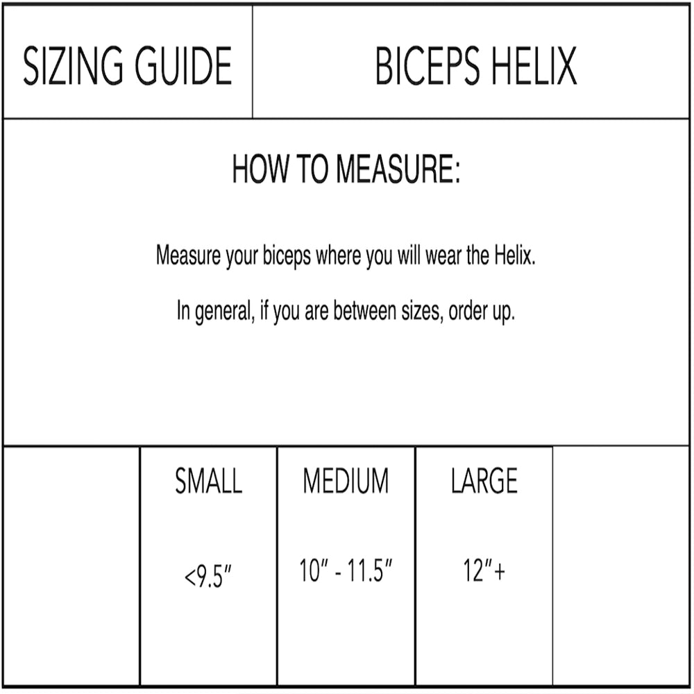 Body Helix Biceps Compression Sleeve