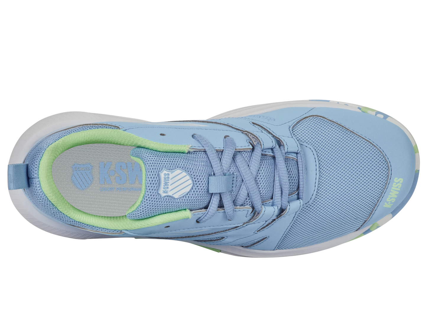 K-Swiss Big Kids' Shoes Speedtrac | Dutch Canal/White/Paradise Green