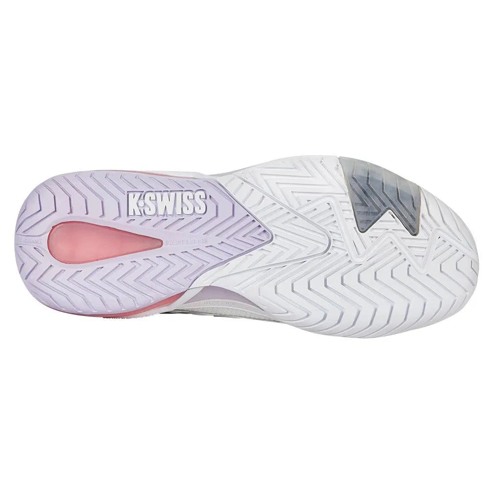 Women's Ultrashot 4 Tennis Shoes White and Orchid Petal