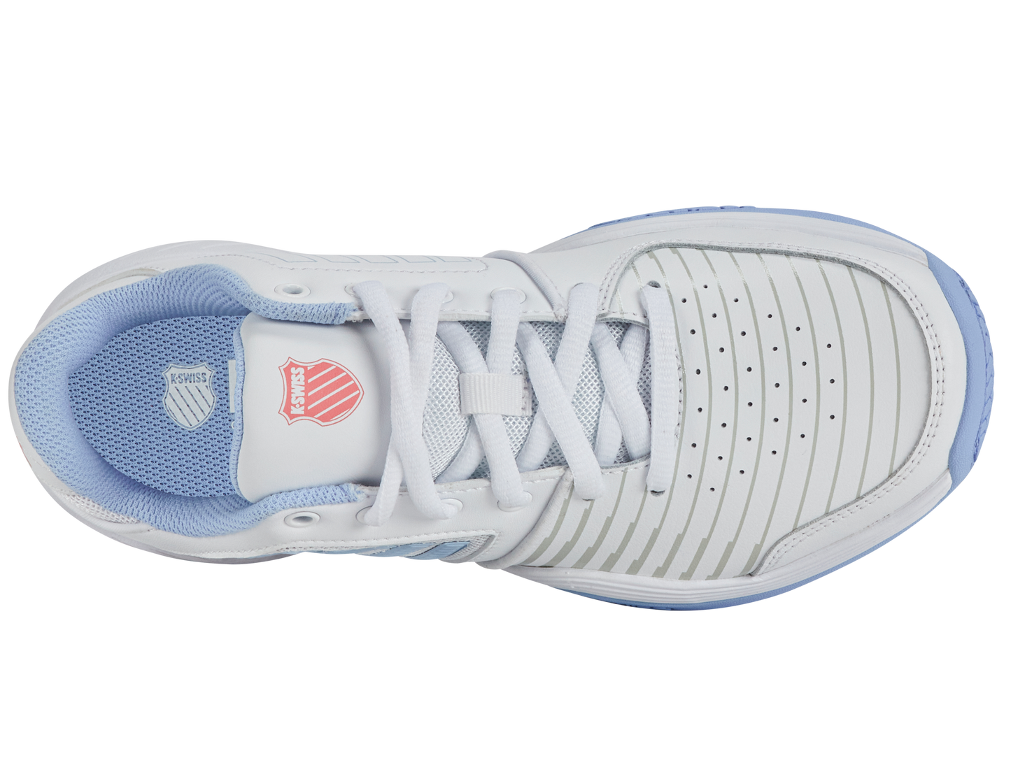 K-Swiss Women's Shoes Court Express | White/Open Air/Strawberry Ice