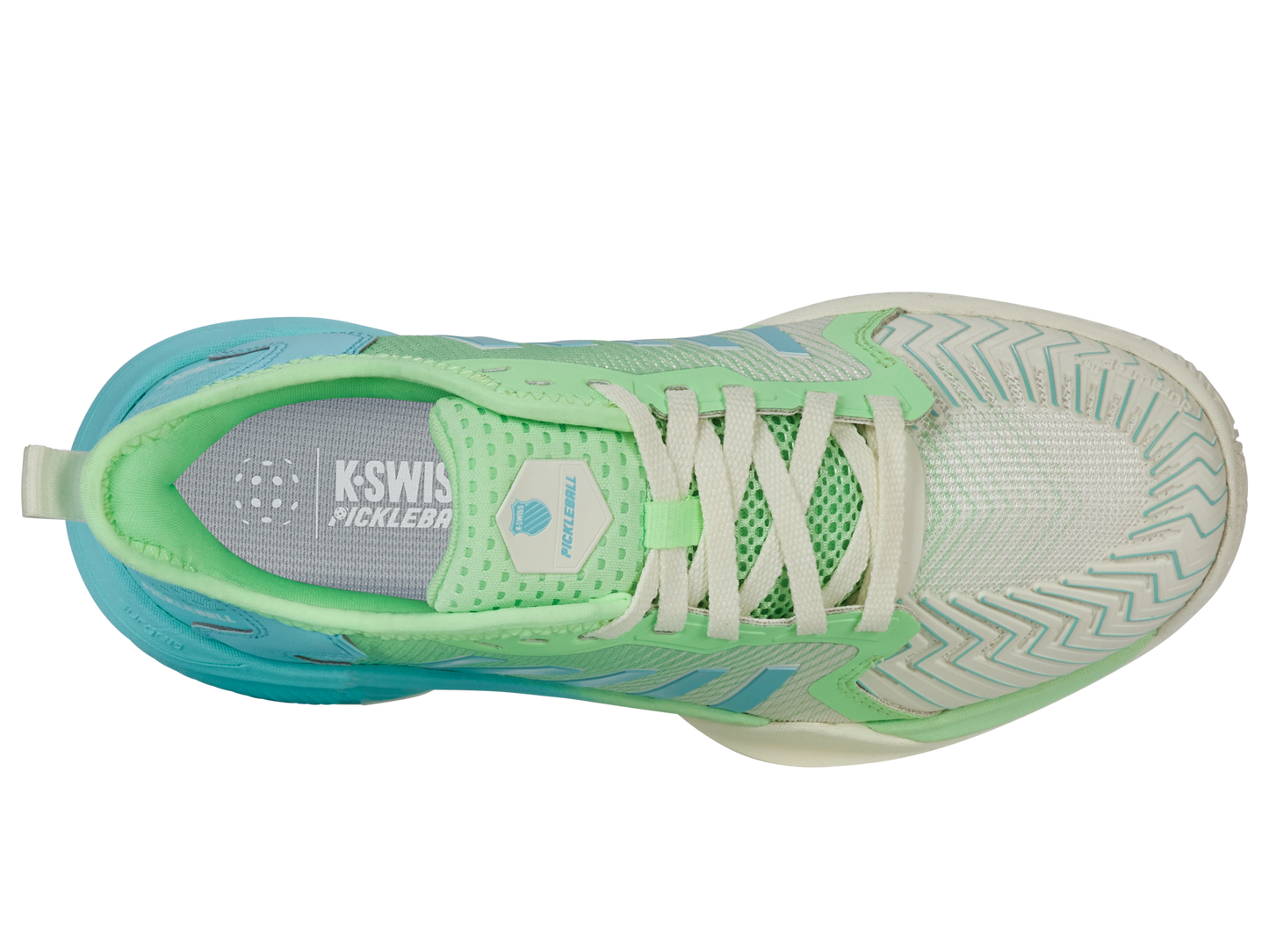 K-Swiss Women's Shoes Pickleball Supreme | Egret/Patina Green