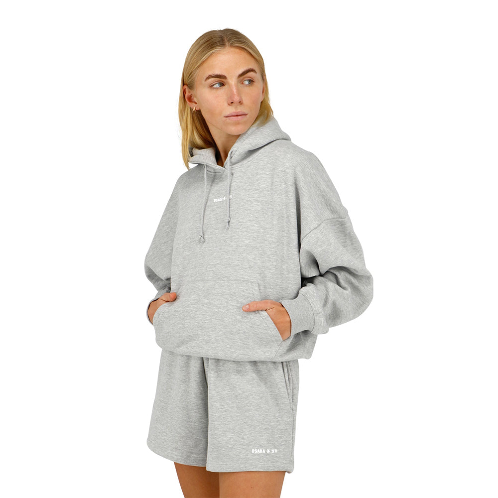 Osaka Women Hoodie | Heather Grey