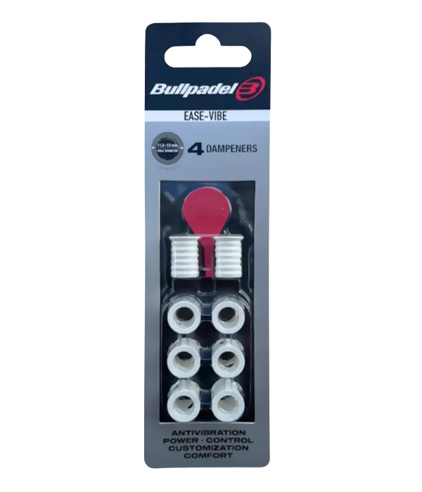 Antivibrador Bullpadel Ease Vibe White 2025