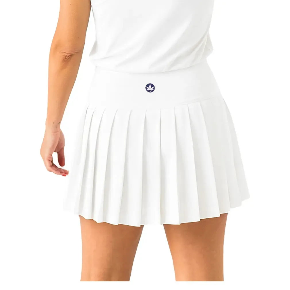 Women's High Waisted 2 in 1 Pleated Tennis Skort