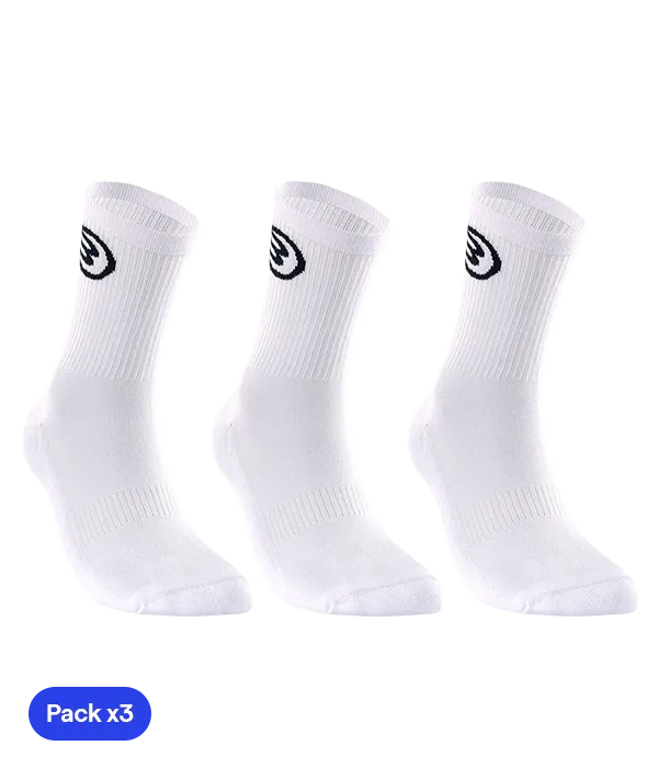 Socks Bullpadel BP252 Blancos 2025