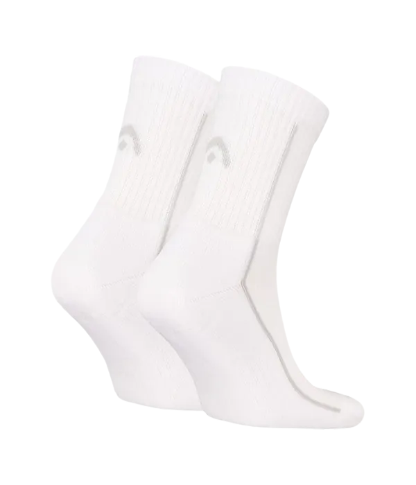 Socks HEAD Performance Crew White (Pack x2)
