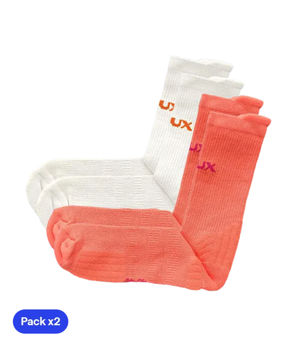 Socks Siux Largos Reveal Rosas/blancos 2025