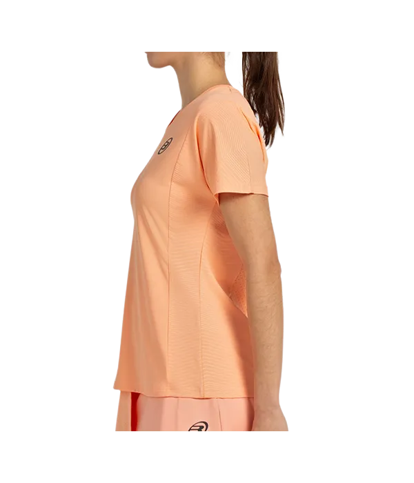 Camiseta Bullpadel Bea Albaricoque 2025 Mujer