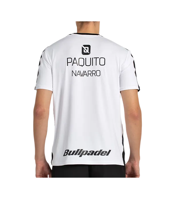 Camiseta Bullpadel Paquito White 2025